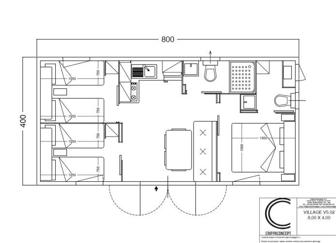 Ferienanlage Bi Village Mobilehome Comfort 