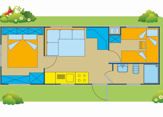 Ferienanlage Karda Beach Mobilehome Happy Easy