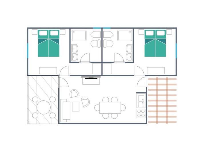 Ferienanlage Bi Village Holiday Home Comfort